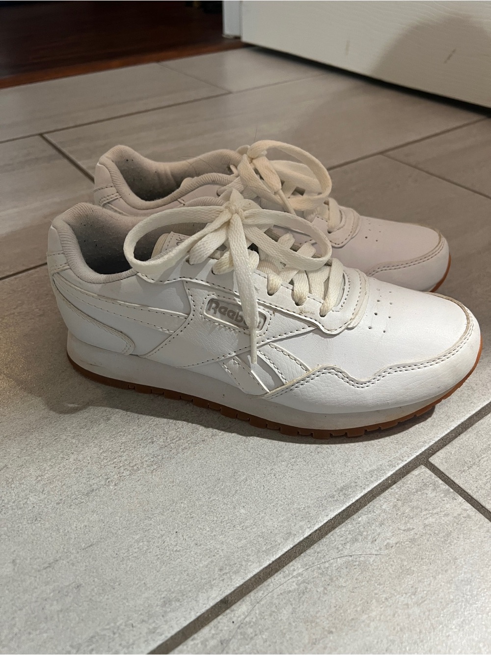 Reebok Classic White Leather Sneakers